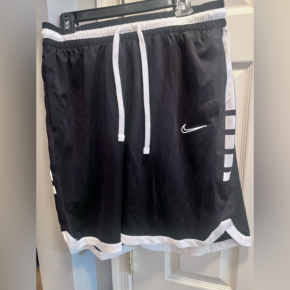 BOGO. Jordan Men's 1 Black 1 White Athletic Shorts